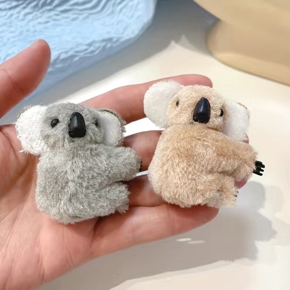2 Piece Cute Koala Grab Clips Hair Clips